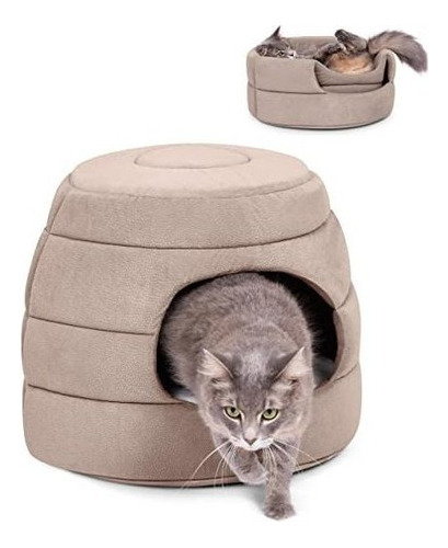 Birdrock Home Cama Para Mascotas 2 En 1 Para Gatos O Perros 