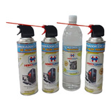 Kit Mantenimiento Pc  1 Alcohol Isopropilico 3 Aires Hardwac