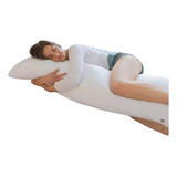 Travesseiro Xuxão Almofada Corpo 1,40m X 40cm Antialérgico