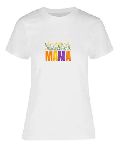 Playera De Algodón Diseño Mamá - Regalo Para Mamá