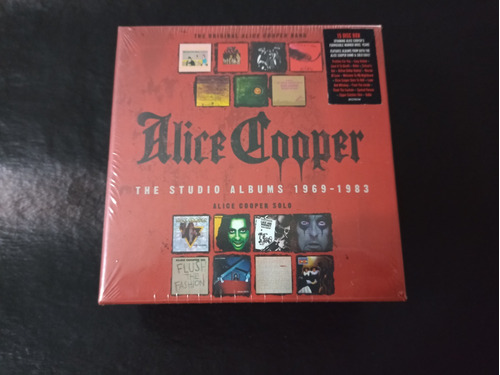 Alice Cooper - The Studio Albums 1969 - 1983 (box Disc Usa) 