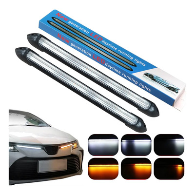 1 Par Faros Barras Tira Led Secuencial 23cm Direccional Auto | MercadoLibre