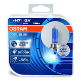 Bombillo Osram H7 Cool Blue 5000k +50% 12v X 2