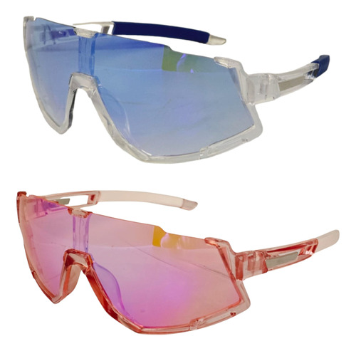 2 Gafas De Sol Deportivas Uv400 Polariz Cz2171 Para Ciclismo