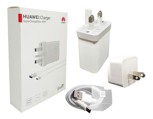 Cargador Huawei Super Charge Max 40w Original Usb Tipo C