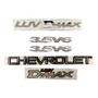 Letra Emblema Luv Dmax Chevrolet 3.5 V6 Chevrolet LUV