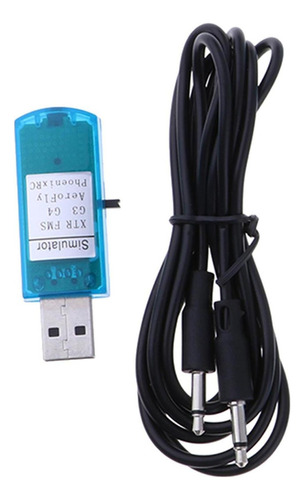 A 8 En 1 Phoenix Software Rc Usb Simulator Cable Para El