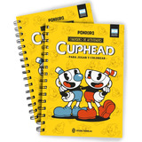 Cuaderno De Actividades Cuphead Para Jugar Y Colorear Mugman