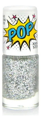 Esmalte Anna Stein Pop 45 Glitter Gray