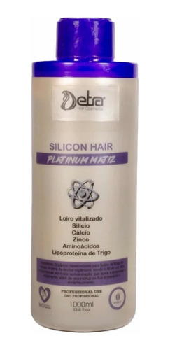 Silicon Hair Platinum Matiz 11 - Detra Hair Cosmetics