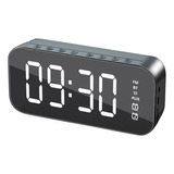 Reloj Despertador Con Altavoz G, Bluetooth, Portátil De Alta