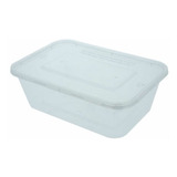 Set X10 Recipientes Plasticos Para Comida Cocina Con Tapa 