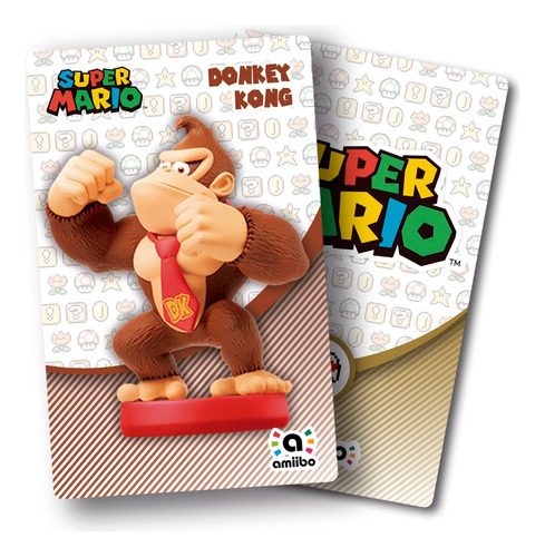Tarjeta Nfc Amiibo Donkey Kong - Super Mario