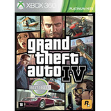 Jogo Gta Grand Theft Auto 4 - Xbox 360 - Original Físico