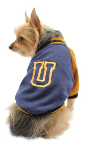 Chamarra Universitaria Perro Universidad Talla 2 Pet Pals