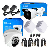 Kit Cámaras Seguridad Hikvision Hilook Domo Y Bala 2mp +acc 