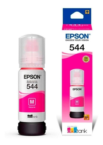 Botella De Tinta Epson T544 544 L3110 L3150 L5190 70 Ml