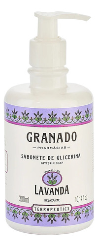 Sabonete Líquido Glicerina Granado Lavanda 300ml