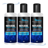 Serum Mixidil Masculino Crescimento Força Cabelo Barba 3 Un