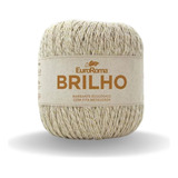 Barbante Brilho Ouro Nº 6 406m 400g - Cru Ouro 100 Euroroma