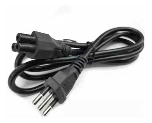 Cable  Poder Tipo Trébol Pc Cargador 1.5mt - Pack 10 