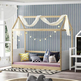 Cama Montessoriano Reversível Casinha Garden Casatema