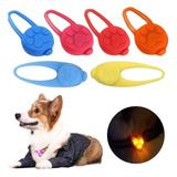 Collar Colgante Para Mascotas Luz Led Patitas Perros Y Gatos