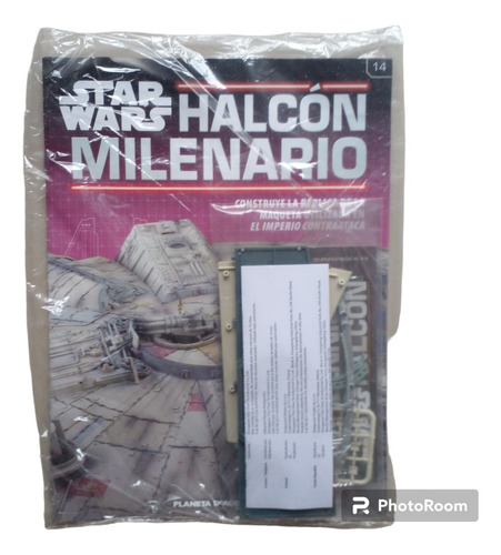 Fascículo + Pieza N14 P/armar El Halcón Milenario Star Wars 