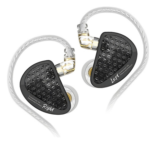 Fone In-ear Retorno Palco Mixagem Kz As16 Pro Sem Mic