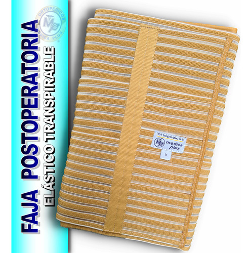 30 Cm Faja Postoperatoria Transpirable Elastica Abdominal