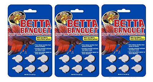 Bloques De Banquetes Zoo Med Betta