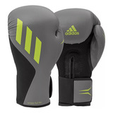 Luva De Boxe adidas Speed Tilt 150 Cinza E Amarelo