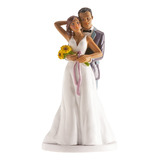 Dekora Figura Novios Pastel Boda Topper Romántica Dek0d1