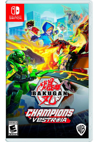 Bakugan Champions Of Vestroia Nintendo Switch Juego Fisico 