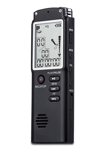 Grabadora De Voz Digital Microfono Espia Sensor Audio 16 Gb 