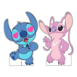 Kit Display De Chão Festa Infantil Stitch E Angel