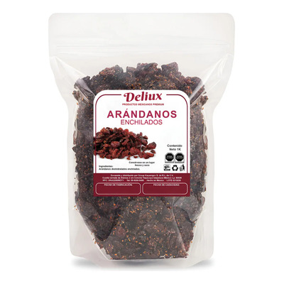 Arándanos Enchilados 1 Kg Deliux Snack Saludable | MercadoLibre