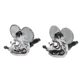 Parafuso De Placa Rat Fink Cinza - Restaurakar