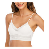 Encaje U-back Comfort Bra Ropa Interior Halter Femenino