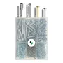 Kit Tornillos Skyhard Tarugos Fischer Para Ladrillo Hueco Sx 6, 8 Y 10 Caja Organizadora Fijaciones de Uso Domestico y Profesional + Punta PH2 + Boquilla Magnética | Envío gratis