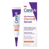 Sérum Renovador Cerave C, 30 Ml, Vitamina Original Para La P