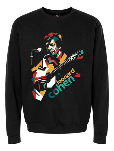 Buzo Estampado Varios Diseños Leonard Cohen Multicolor