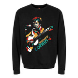 Buzo Estampado Varios Diseños Leonard Cohen Multicolor