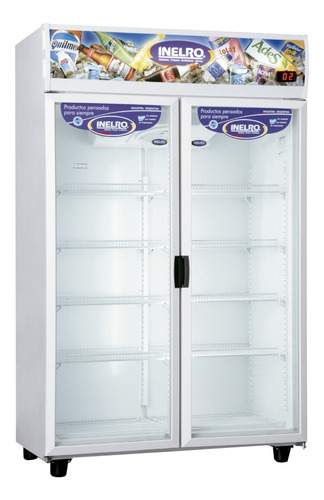 Inelro Premium Mt-980 Heladera Expositora Vertical Blanco 980 L 220v