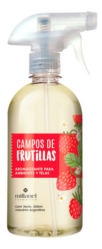 Aromatizante Millanel Campos De Frutillas 500ml