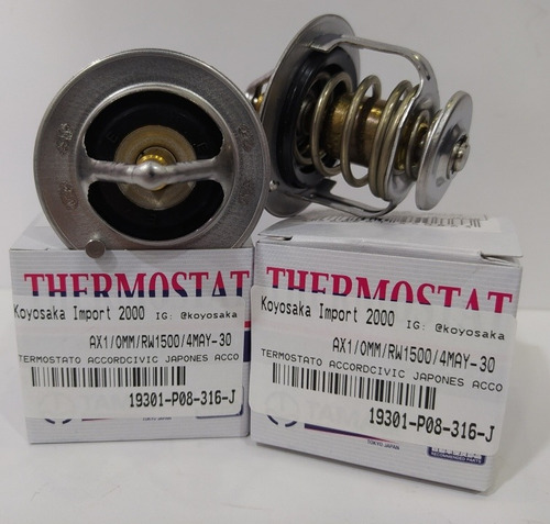 Termostato Honda Civic Accord Odyssey Fit Foto 3