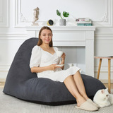 Homguava Puff Chair Sofá Memory Foam Sillones Puff Precargad