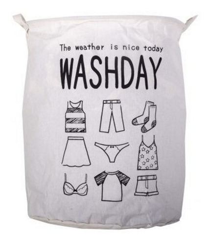 Cesto Laundry Canasto-con Manijas- Organizador Washday