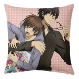 Sekaiichi Hatsukoi Cojin 40x40cm Almohada Yaoi 02