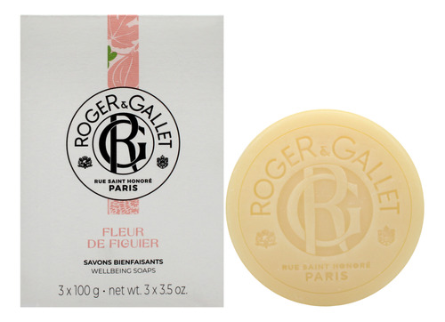 Set De Jabón Roger & Gallet Wellbeing Fig Blossom Perfumed